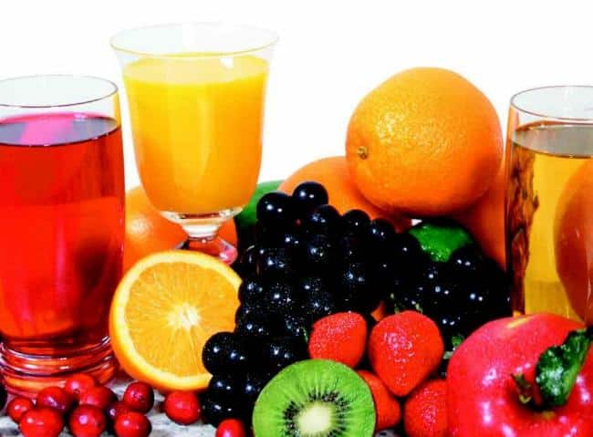 jus de fruits